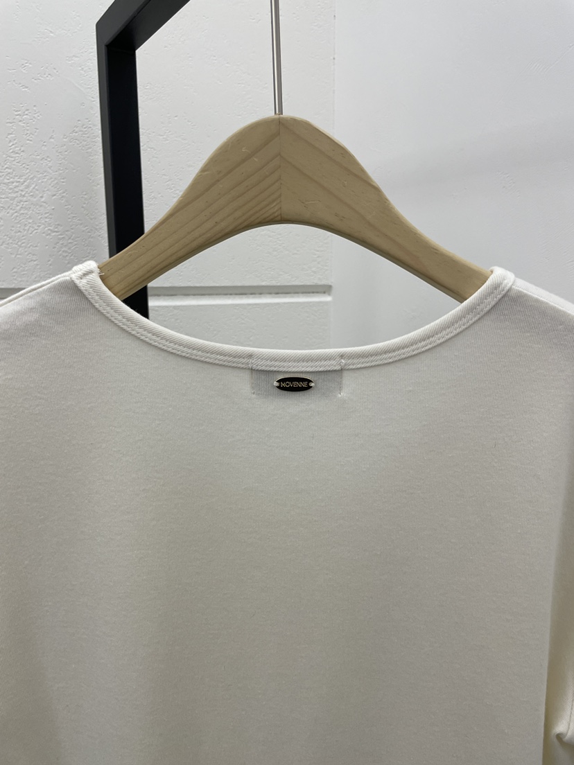 MOVENNE韓國直郵女士新款休閑職業26春季時尚熱賣人氣T恤MOVENNET恤