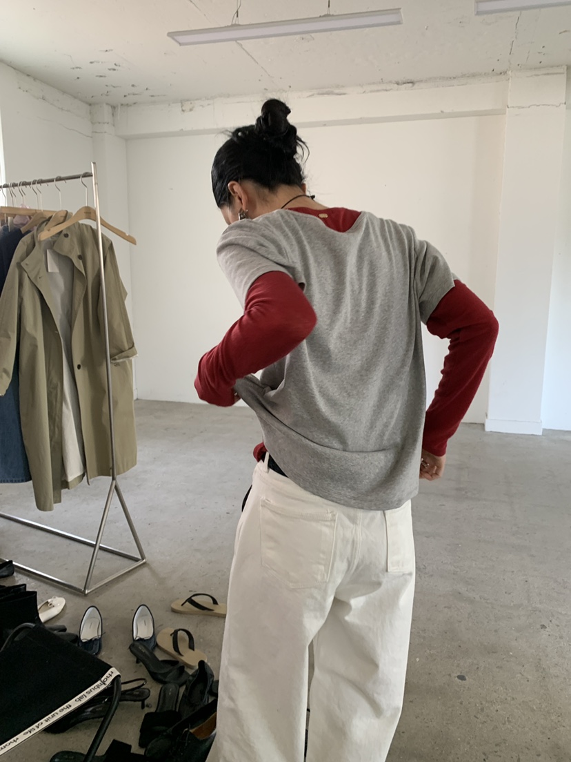 MOVENNE韓國直郵女士新款休閑職業26春季時尚熱賣人氣T恤MOVENNET恤