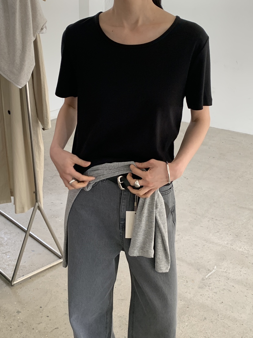 MOVENNE韓國直郵女士新款休閑職業26春季時尚熱賣人氣T恤MOVENNET恤