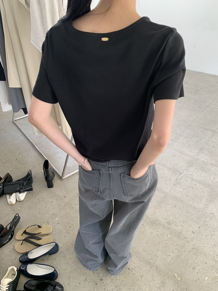 MOVENNE韓國直郵女士新款休閑職業26春季時尚熱賣人氣T恤MOVENNET恤