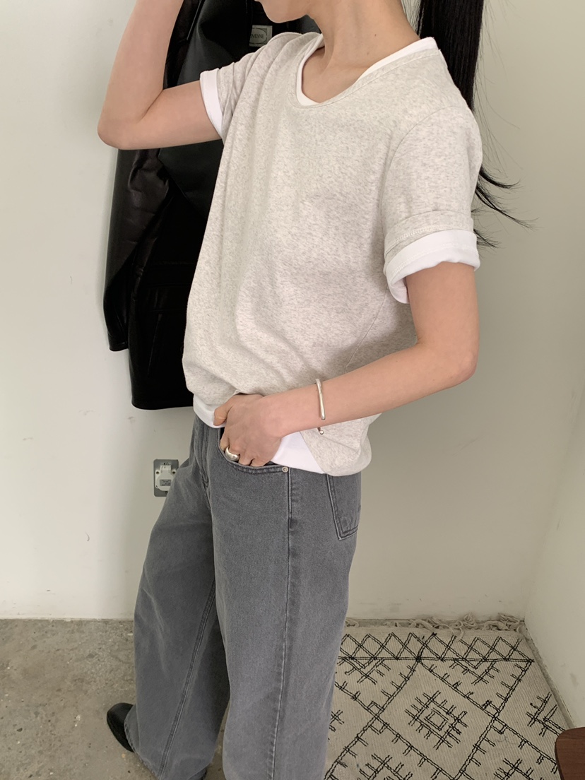 MOVENNE韓國直郵女士新款休閑職業26春季時尚熱賣人氣T恤MOVENNET恤