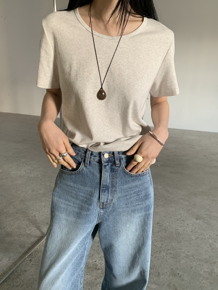 MOVENNE韓國直郵女士新款休閑職業26春季時尚熱賣人氣T恤MOVENNET恤