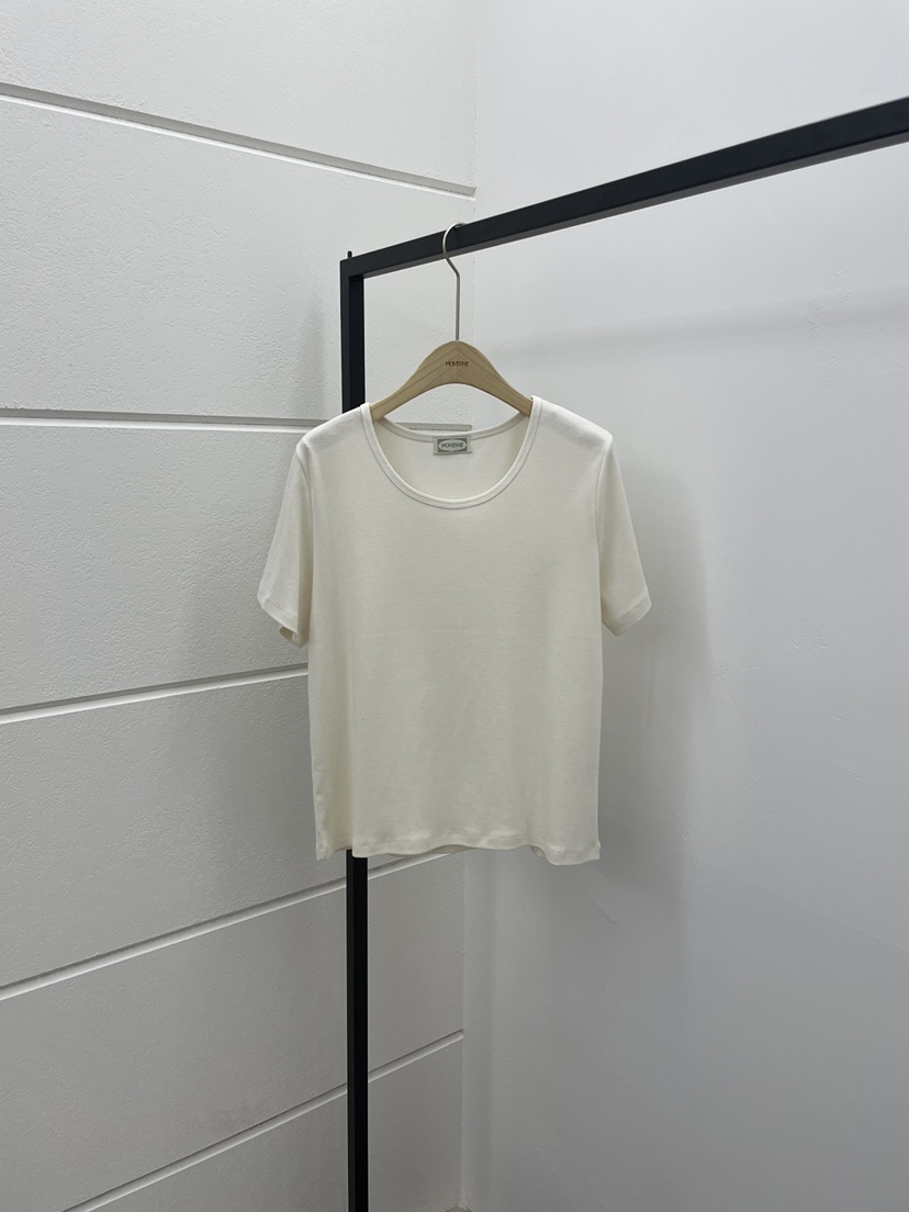 MOVENNE韓國直郵女士新款休閑職業26春季時尚熱賣人氣T恤MOVENNET恤圖色2