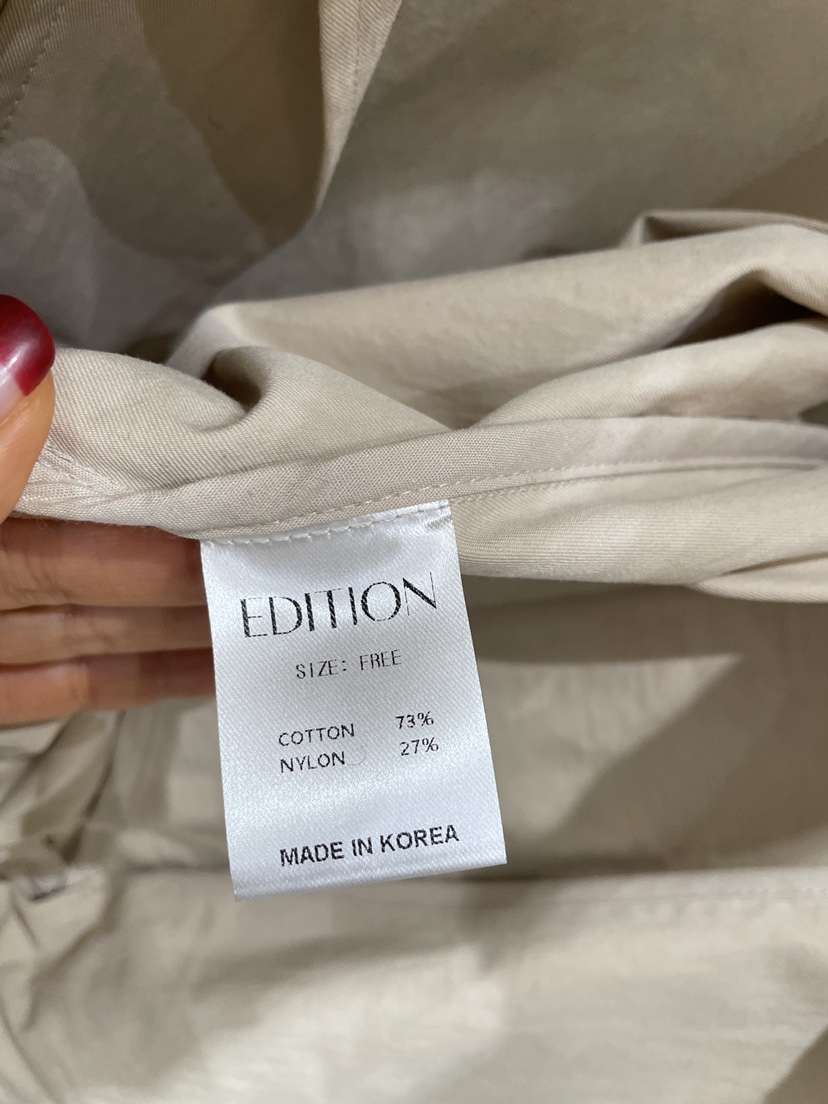 EDITION-P韓國代購女裝新款時尚職業26春季熱賣人氣夾克EDITION/CHAHEE夾克