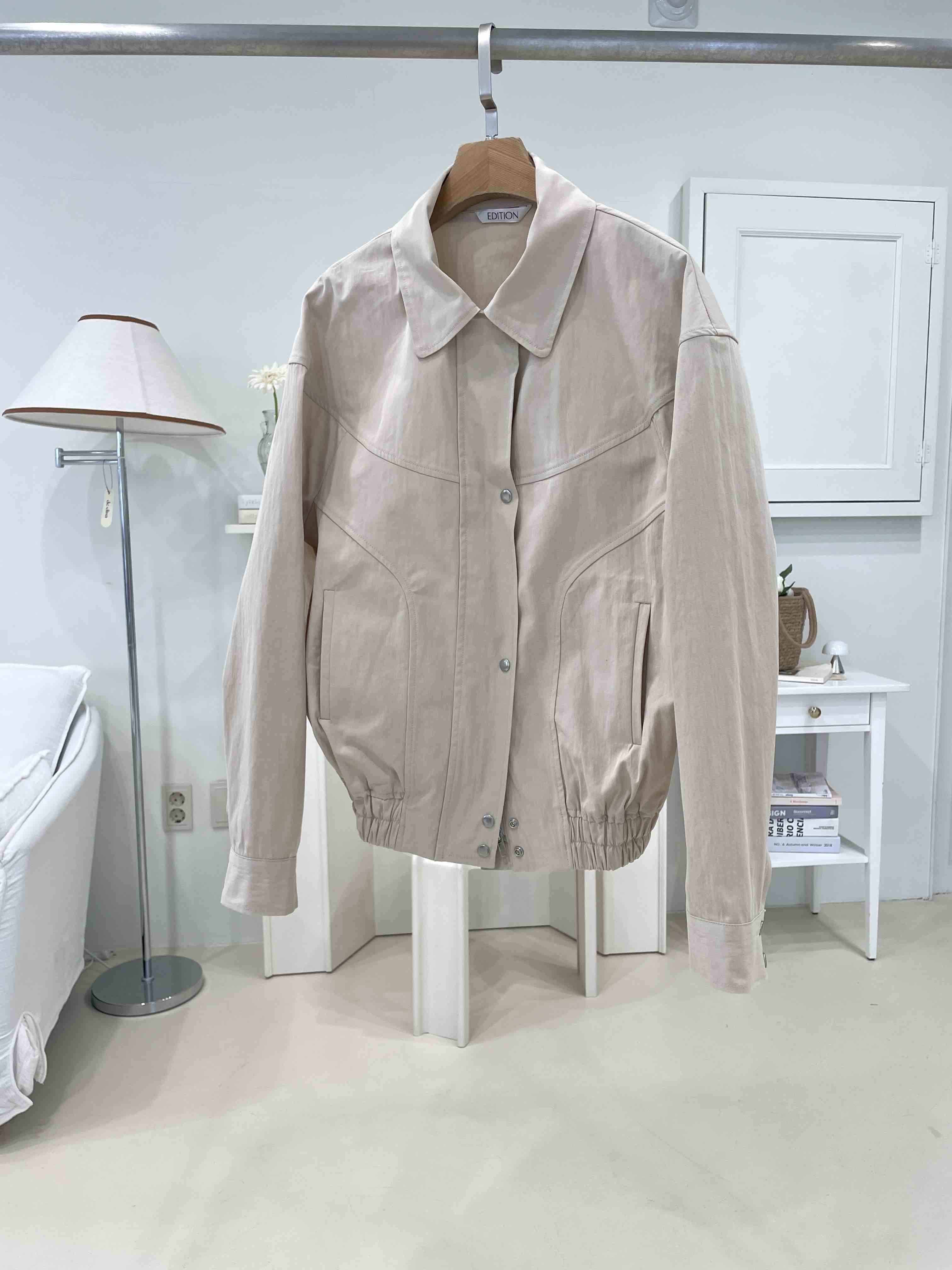 EDITION-P韓國代購女裝新款時尚職業26春季熱賣人氣夾克EDITION/CHAHEE夾克圖色2