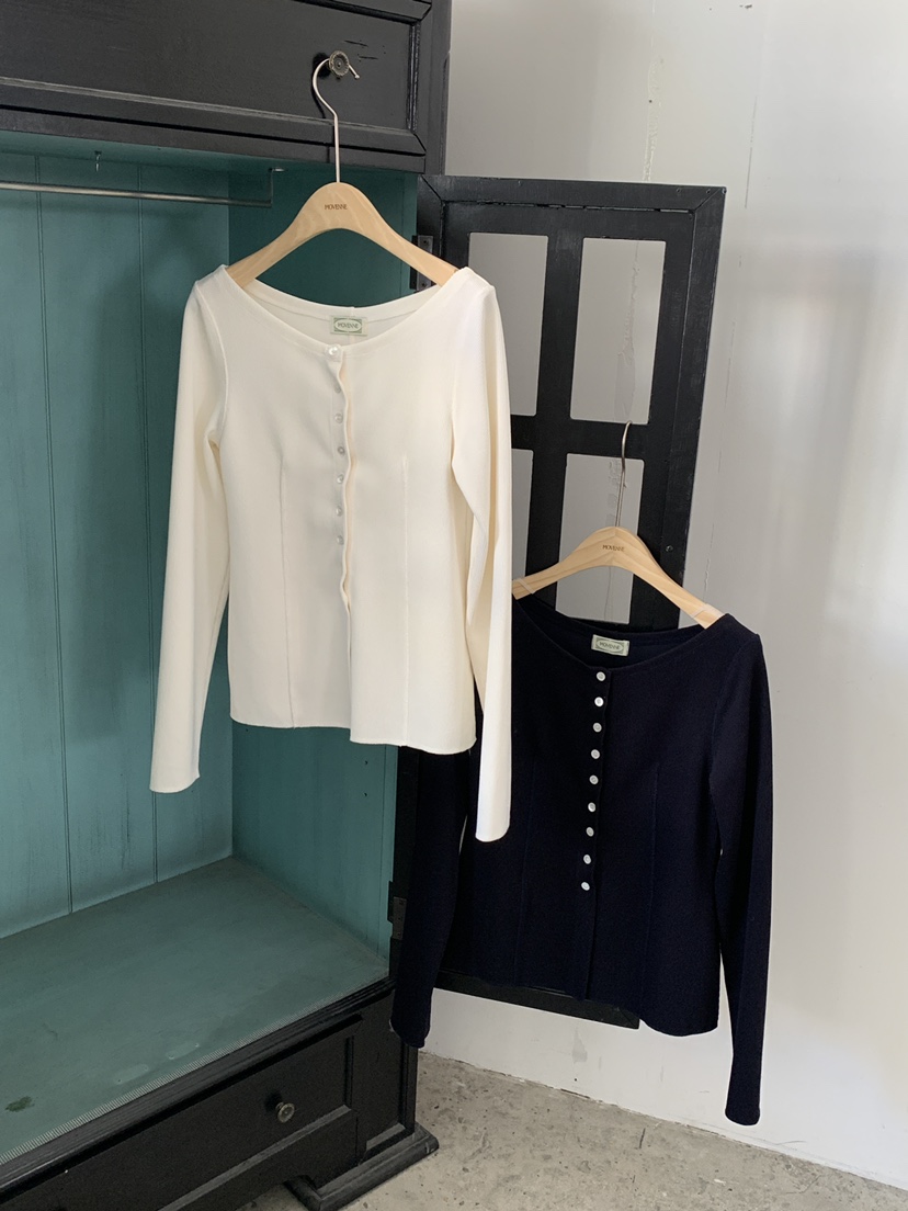 MOVENNE東大門代購女士新款人氣26春季休閑職業時尚長袖T恤MOVENNE長袖T恤