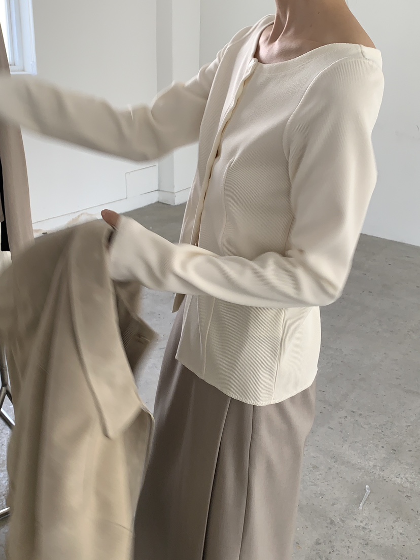 MOVENNE東大門代購女士新款人氣26春季休閑職業時尚長袖T恤MOVENNE長袖T恤