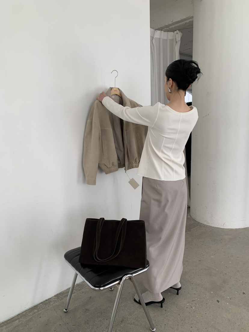 MOVENNE東大門代購女士新款人氣26春季休閑職業時尚長袖T恤MOVENNE長袖T恤