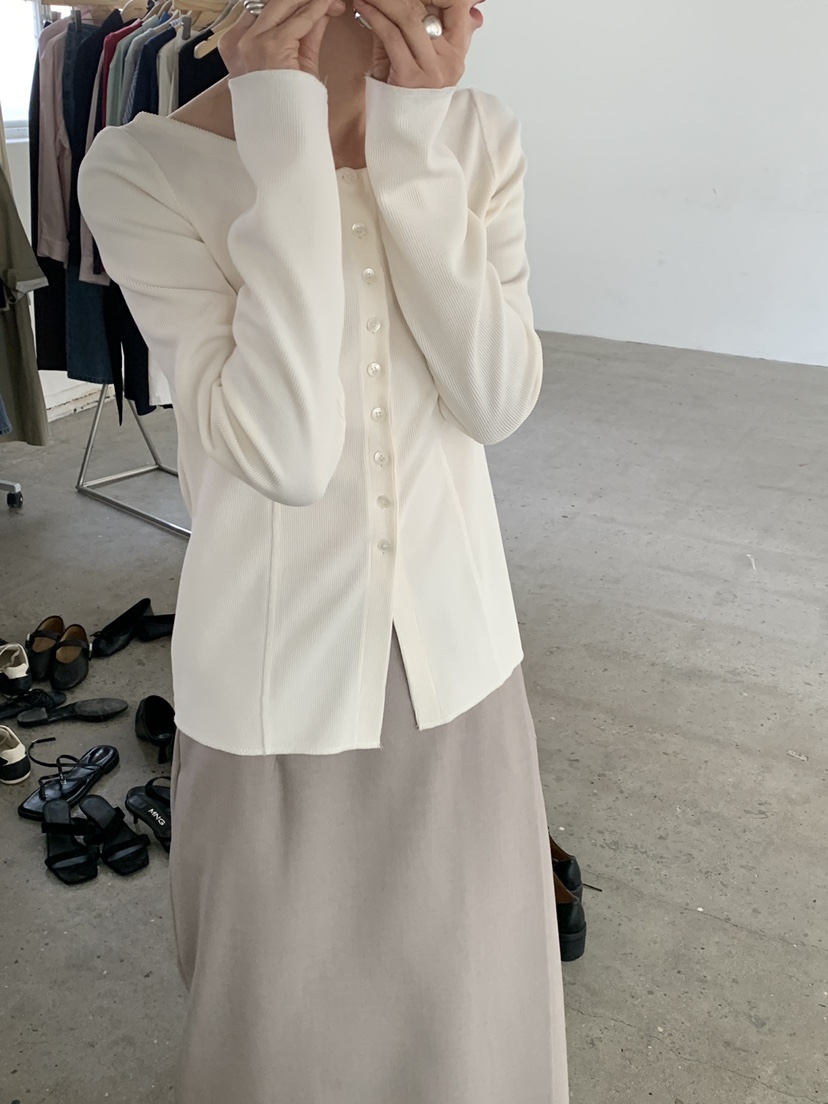 MOVENNE東大門代購女士新款人氣26春季休閑職業時尚長袖T恤MOVENNE長袖T恤