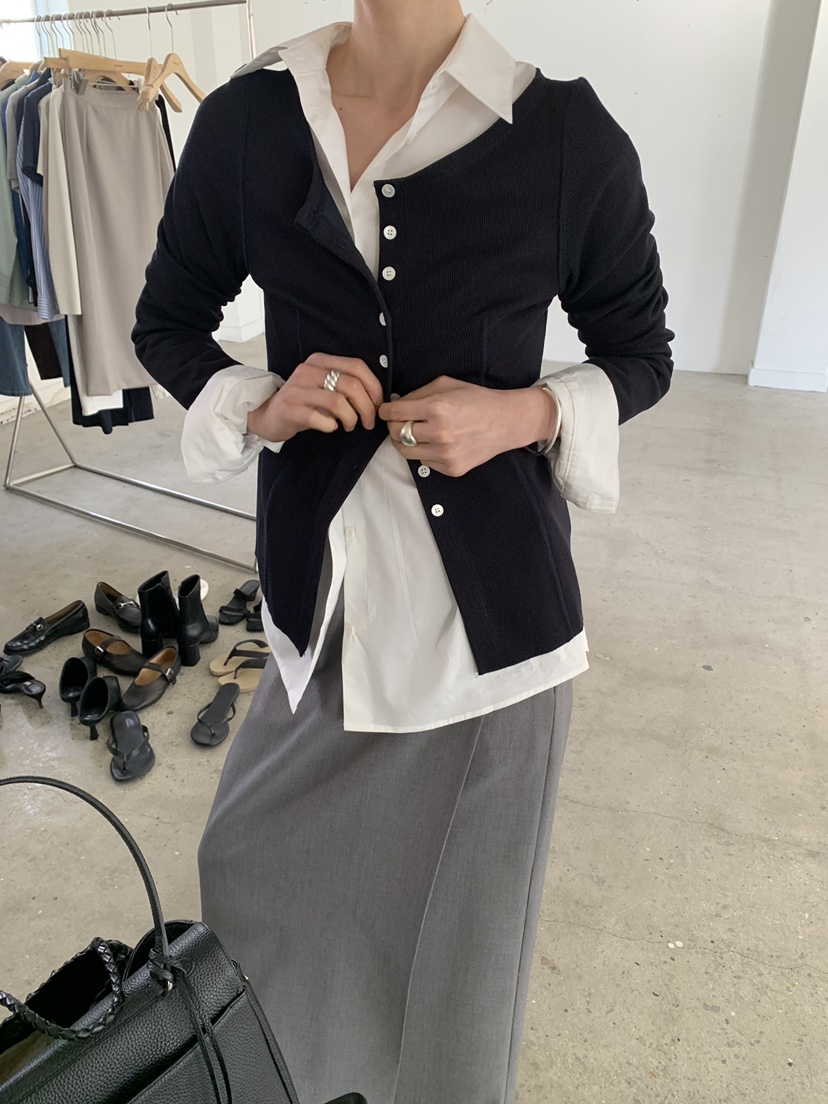 MOVENNE東大門代購女士新款人氣26春季休閑職業時尚長袖T恤MOVENNE長袖T恤