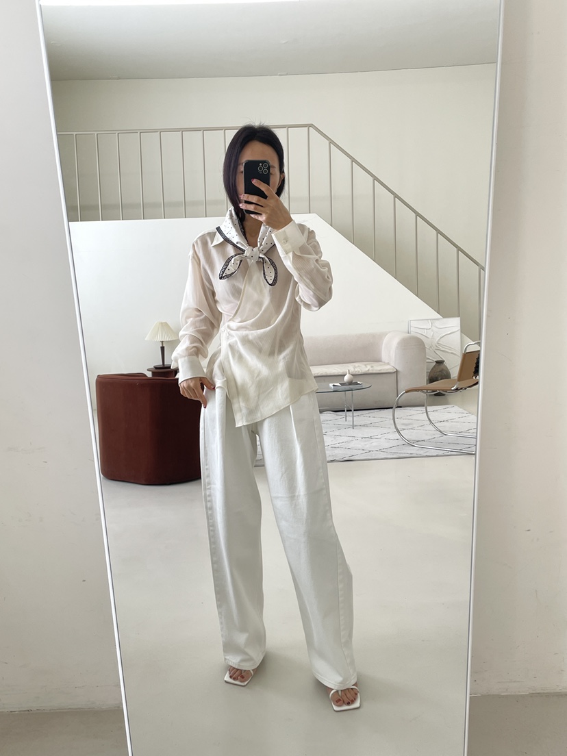 EDITION-P東大門代購女士新款職業熱賣時尚休閑牛仔褲紐扣EDITION/CHAHEE牛仔褲