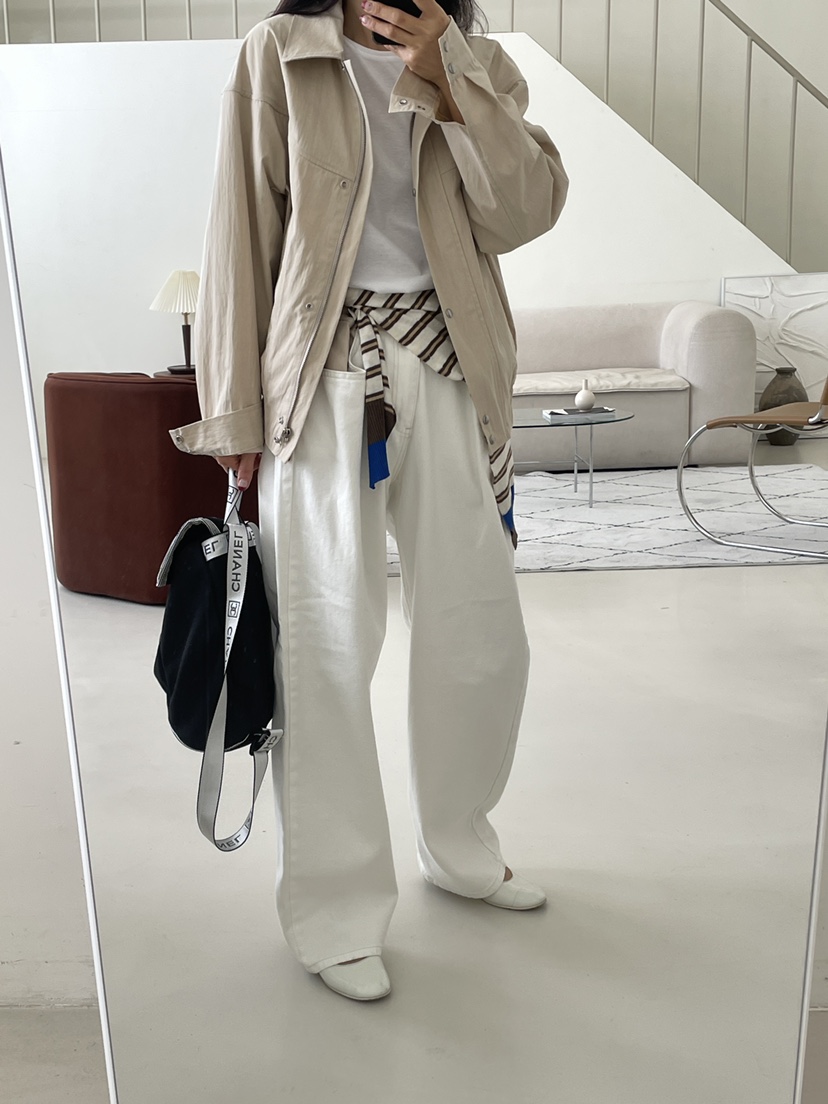 EDITION-P東大門代購女士新款職業熱賣時尚休閑牛仔褲紐扣EDITION/CHAHEE牛仔褲