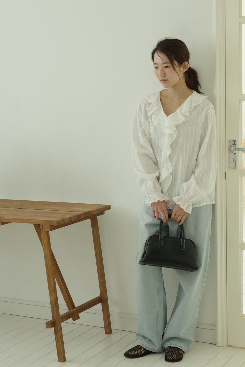 KERRY東大門實拍女裝新款人氣職業26春季休閑推薦襯衫蕾絲衫KERRY襯衫/蕾絲衫