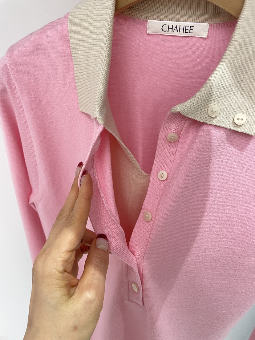 EDITION-P東大門代購女士新品熱賣職業休閑時尚針織衫雙層EDITION/CHAHEE針織衫