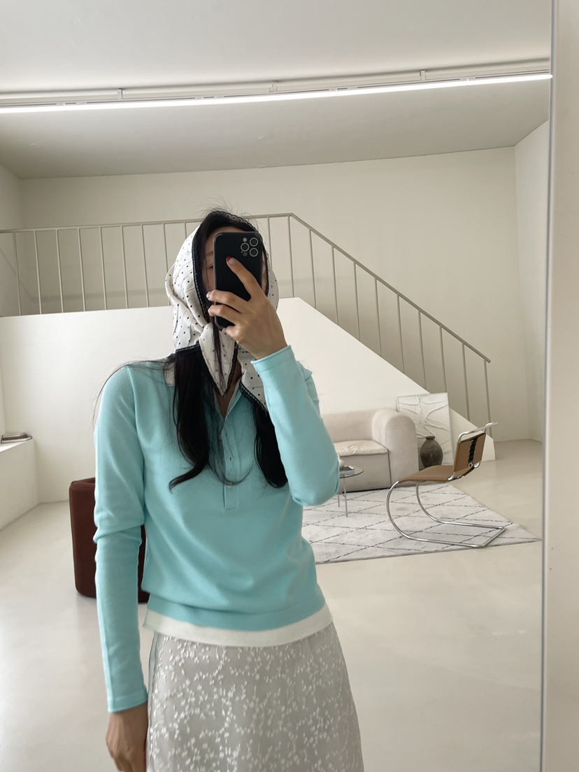 EDITION-P東大門代購女士新品熱賣職業休閑時尚針織衫雙層EDITION/CHAHEE針織衫