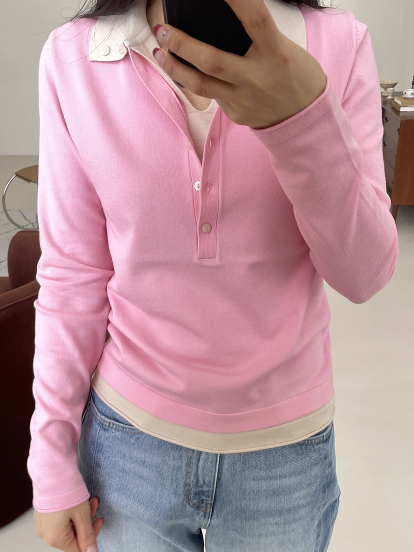 EDITION-P東大門代購女士新品熱賣職業休閑時尚針織衫雙層EDITION/CHAHEE針織衫圖色2