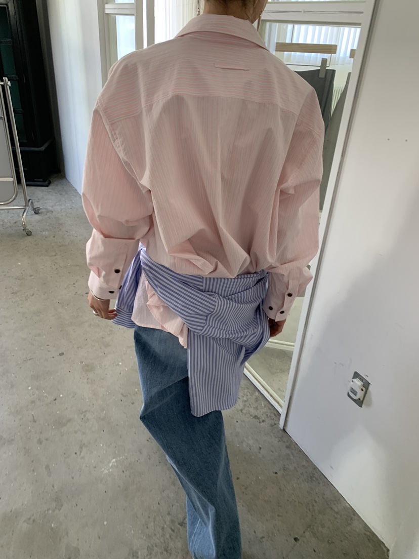 MOVENNE韓國代購女士新款26春季熱賣職業休閑時尚襯衫蕾絲衫MOVENNE襯衫/蕾絲衫