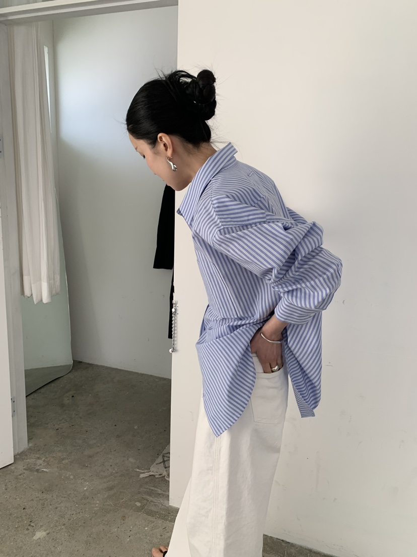 MOVENNE韓國代購女士新款26春季熱賣職業休閑時尚襯衫蕾絲衫MOVENNE襯衫/蕾絲衫