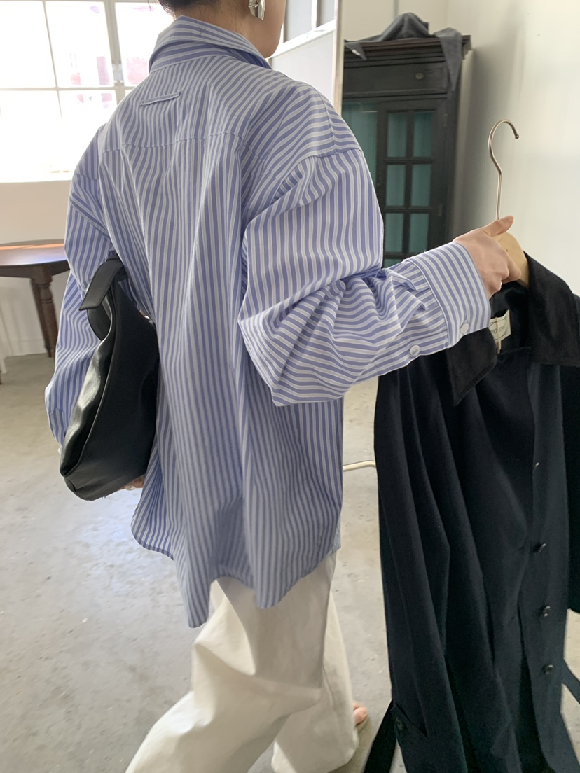 MOVENNE韓國代購女士新款26春季熱賣職業休閑時尚襯衫蕾絲衫MOVENNE襯衫/蕾絲衫