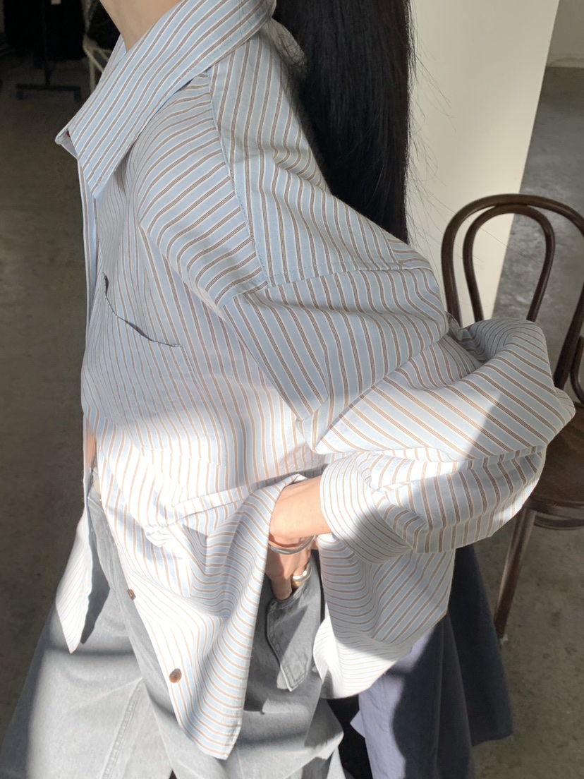 MOVENNE韓國代購女士新款26春季熱賣職業休閑時尚襯衫蕾絲衫MOVENNE襯衫/蕾絲衫