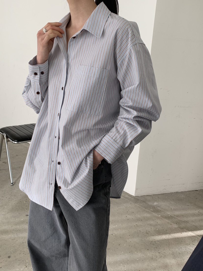 MOVENNE韓國代購女士新款26春季熱賣職業休閑時尚襯衫蕾絲衫MOVENNE襯衫/蕾絲衫