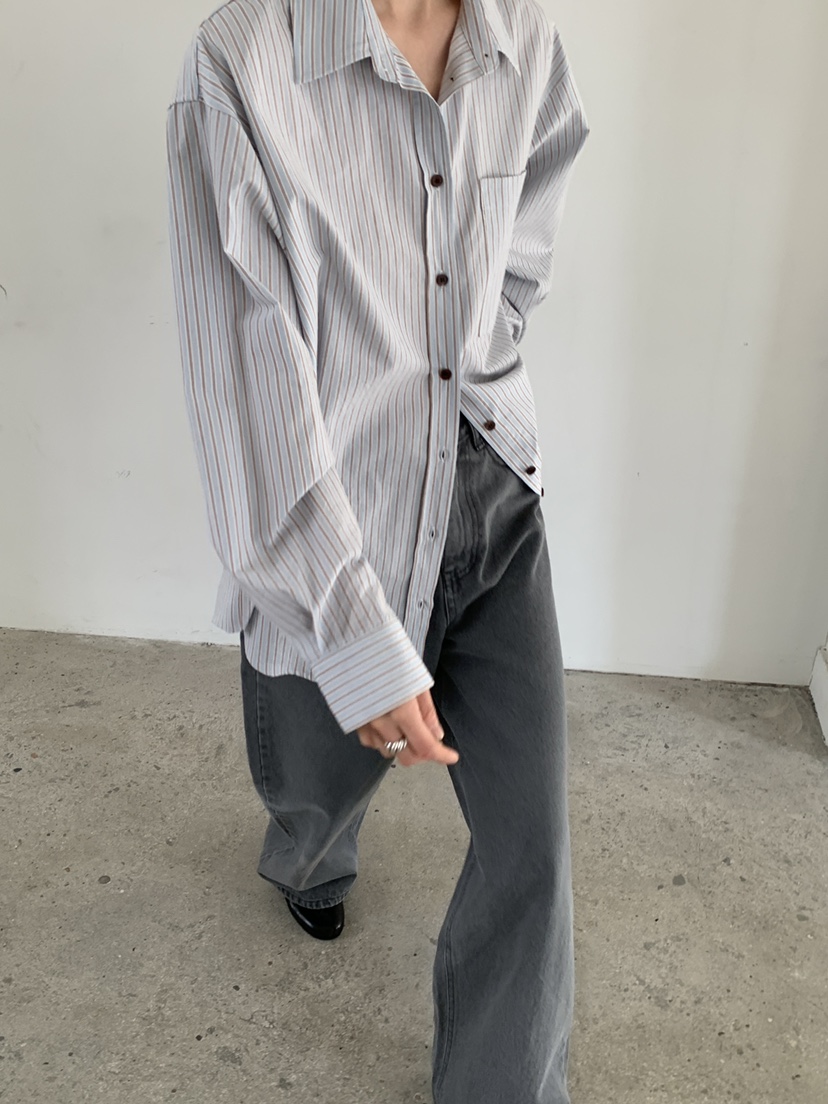 MOVENNE韓國代購女士新款26春季熱賣職業休閑時尚襯衫蕾絲衫MOVENNE襯衫/蕾絲衫