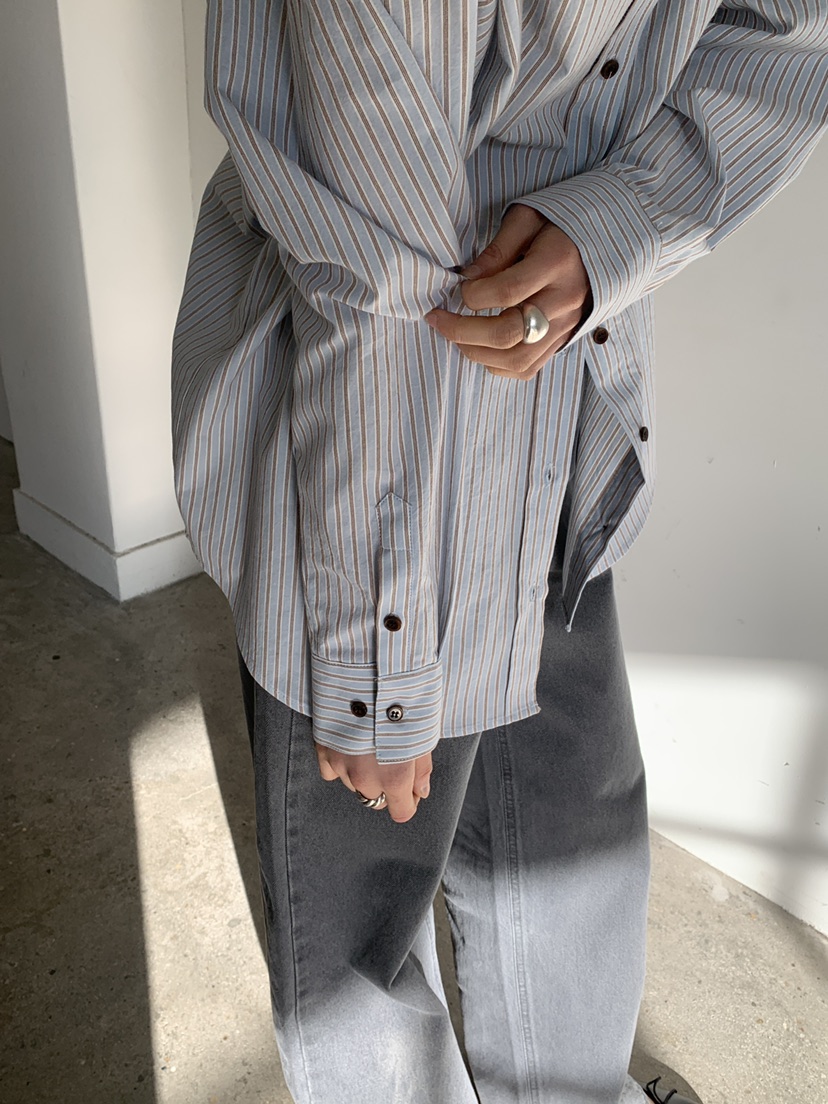 MOVENNE韓國代購女士新款26春季熱賣職業休閑時尚襯衫蕾絲衫MOVENNE襯衫/蕾絲衫