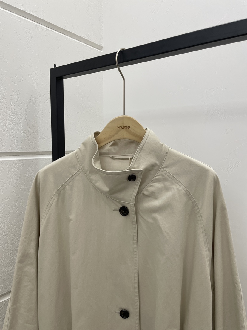 MOVENNE東大門實拍女裝新品職業人氣推薦時尚26春季長款風衣MOVENNE長款風衣