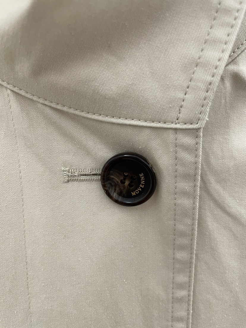 MOVENNE東大門實拍女裝新品職業人氣推薦時尚26春季長款風衣MOVENNE長款風衣