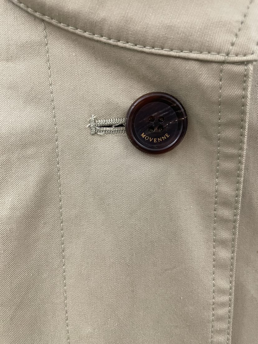 MOVENNE東大門實拍女裝新品職業人氣推薦時尚26春季長款風衣MOVENNE長款風衣