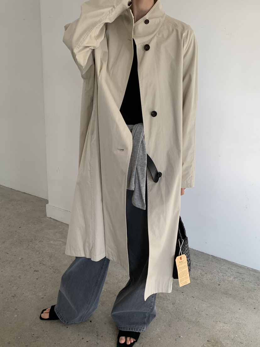 MOVENNE東大門實拍女裝新品職業人氣推薦時尚26春季長款風衣MOVENNE長款風衣