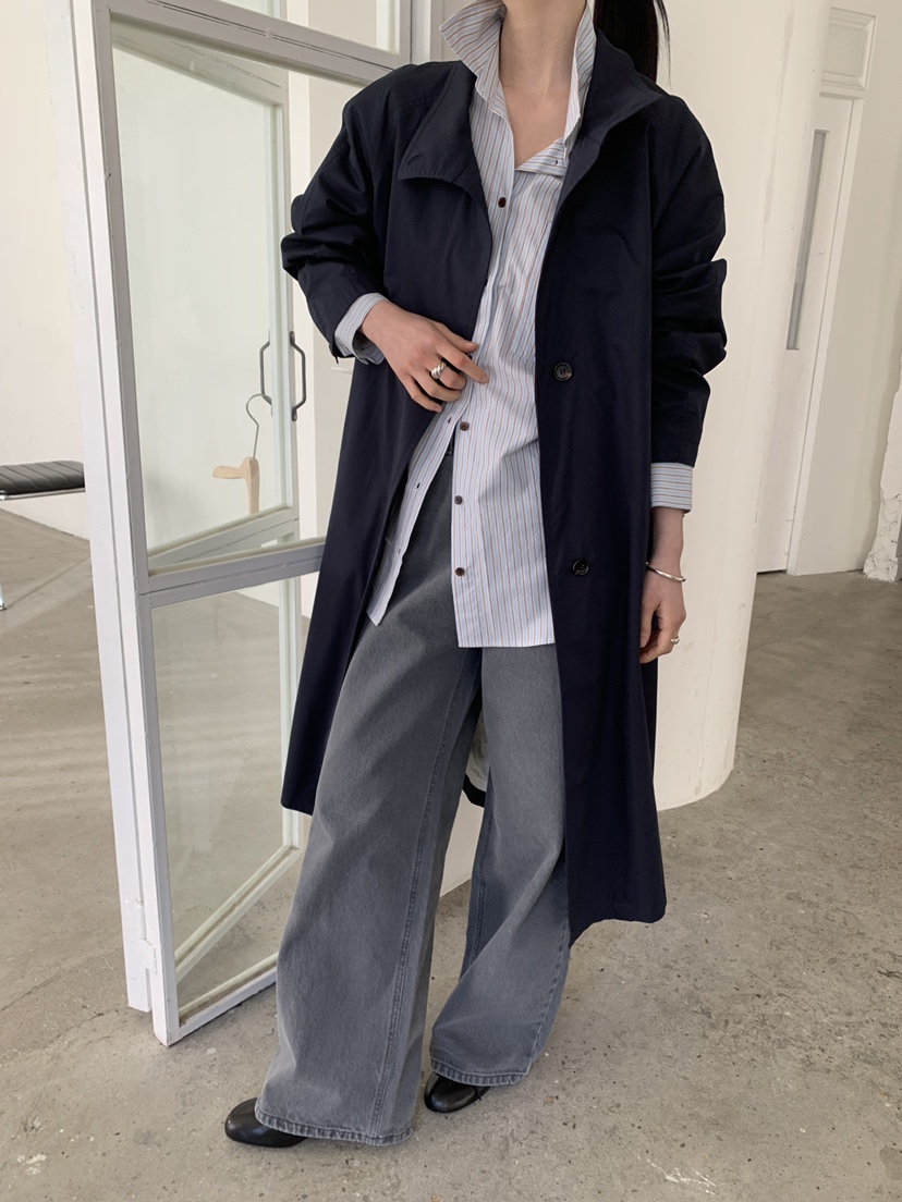 MOVENNE東大門實拍女裝新品職業人氣推薦時尚26春季長款風衣MOVENNE長款風衣