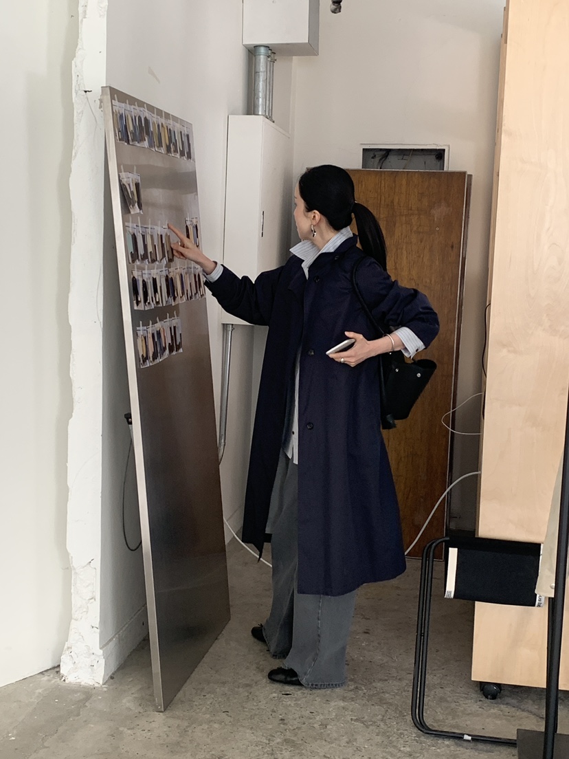 MOVENNE東大門實拍女裝新品職業人氣推薦時尚26春季長款風衣MOVENNE長款風衣