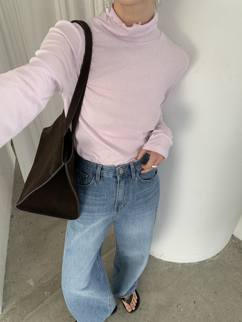 MOVENNE東大門直郵女士新品休閑熱賣26春季職業人氣長袖T恤MOVENNE長袖T恤