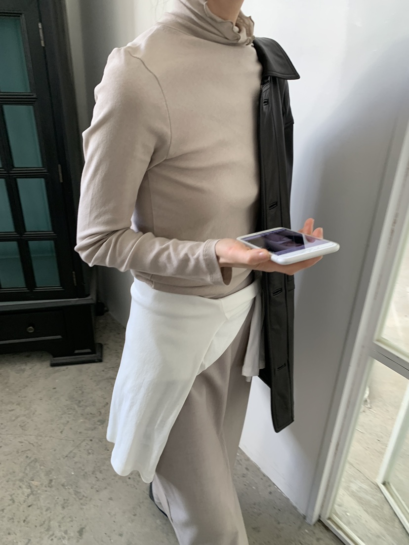 MOVENNE東大門直郵女士新品休閑熱賣26春季職業人氣長袖T恤MOVENNE長袖T恤