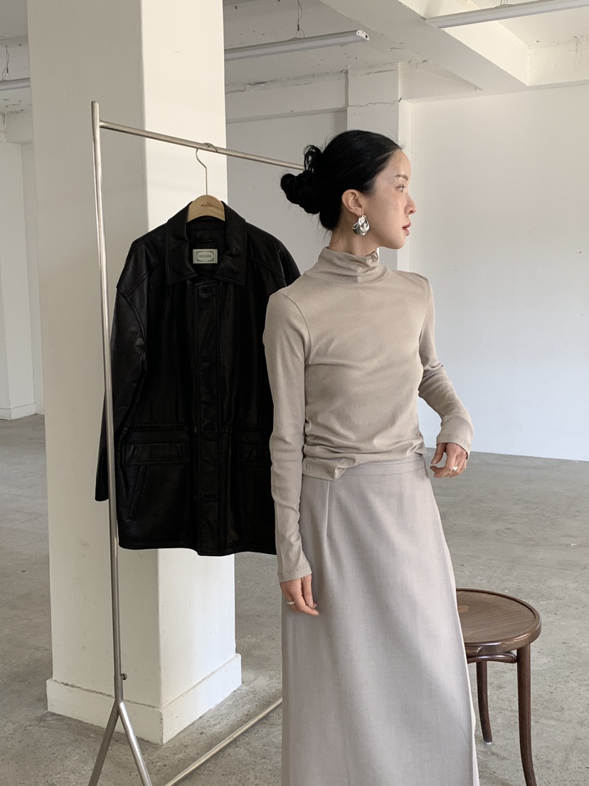 MOVENNE東大門直郵女士新品休閑熱賣26春季職業人氣長袖T恤MOVENNE長袖T恤