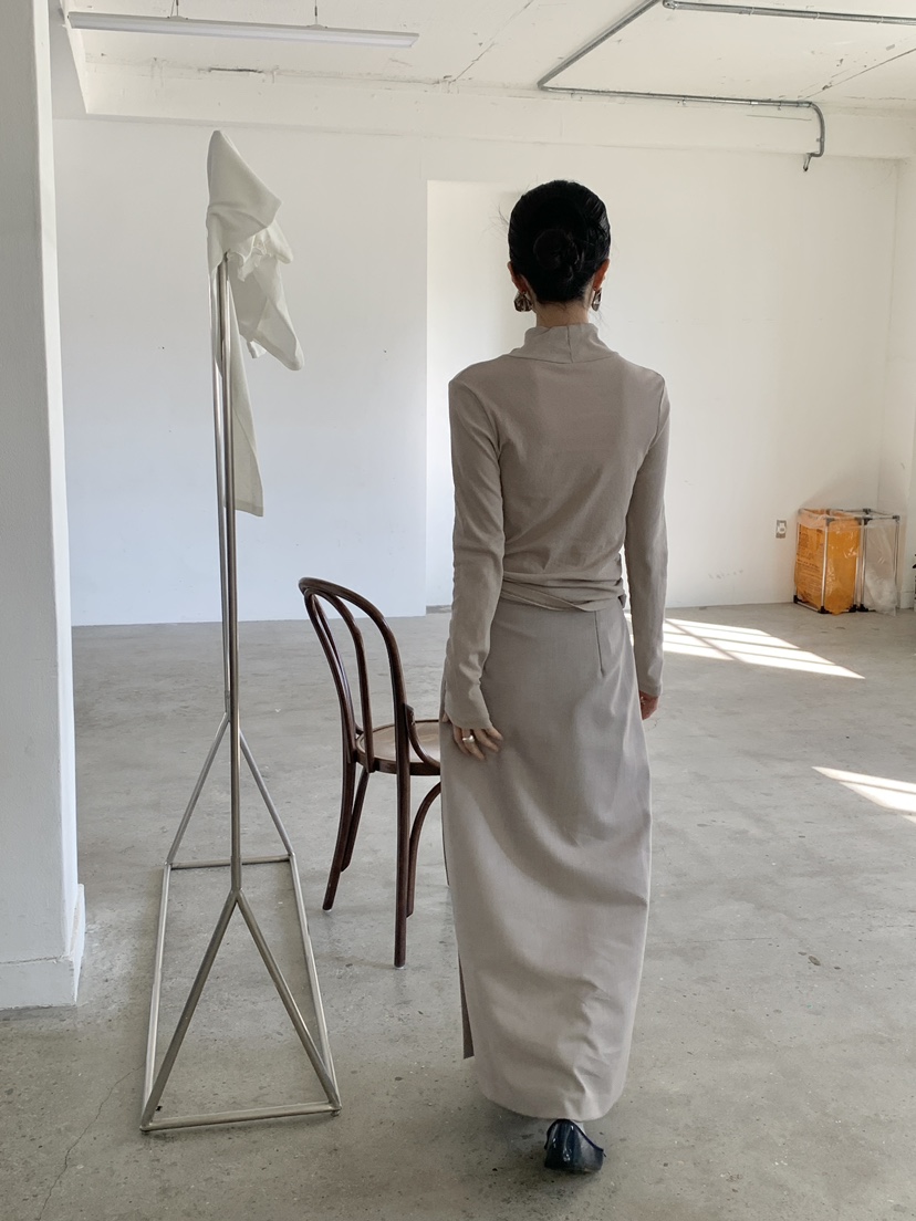 MOVENNE東大門直郵女士新品休閑熱賣26春季職業人氣長袖T恤MOVENNE長袖T恤