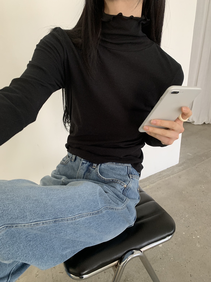 MOVENNE東大門直郵女士新品休閑熱賣26春季職業人氣長袖T恤MOVENNE長袖T恤