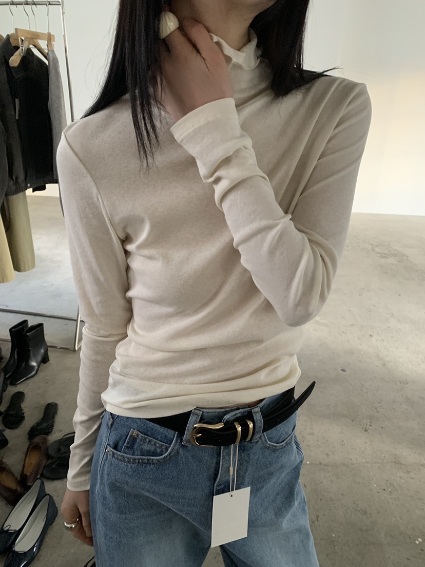 MOVENNE東大門直郵女士新品休閑熱賣26春季職業人氣長袖T恤MOVENNE長袖T恤