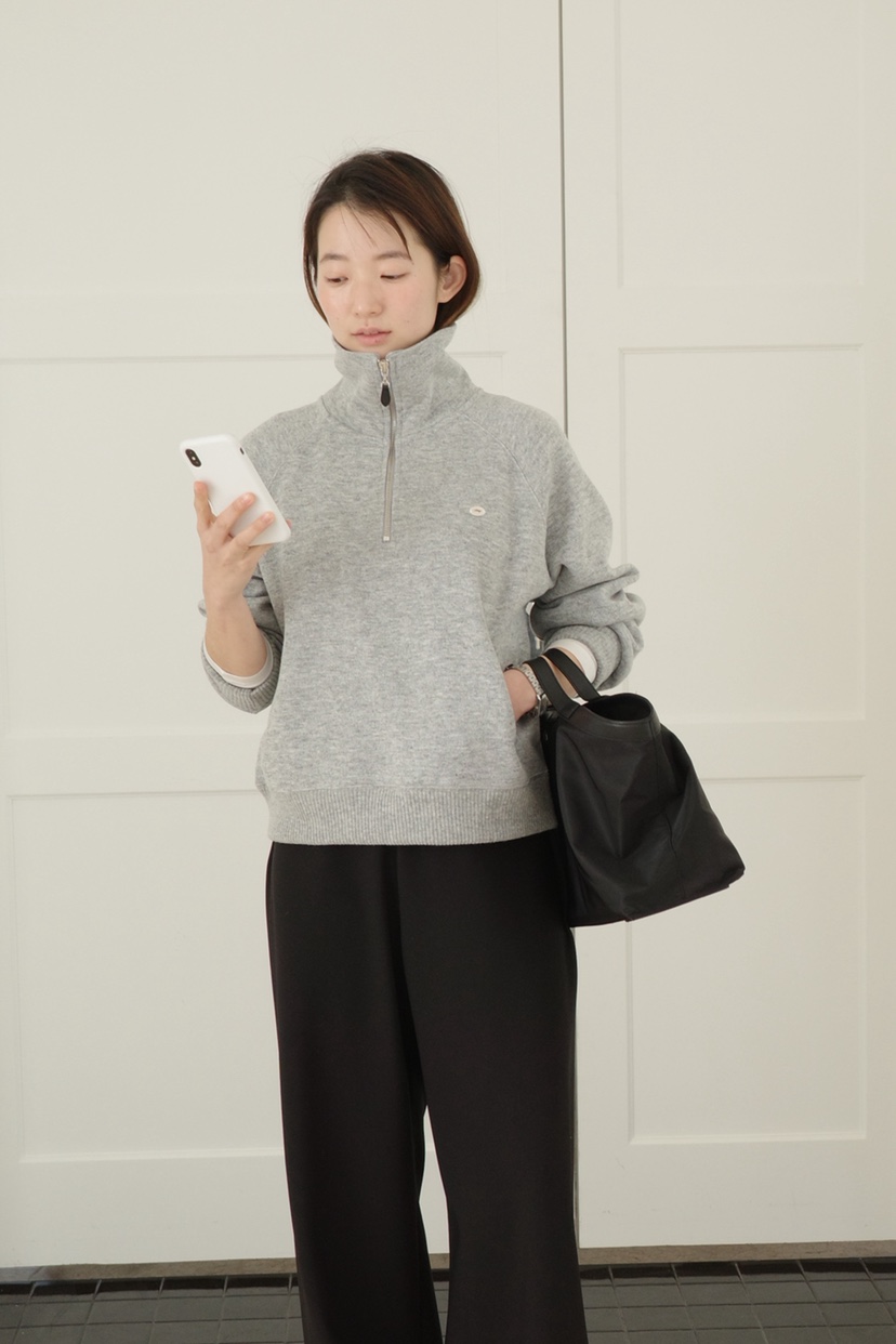 KERRY韓國代購女士新款職業時尚推薦人氣26春季衛衣拉鏈高領KERRY衛衣