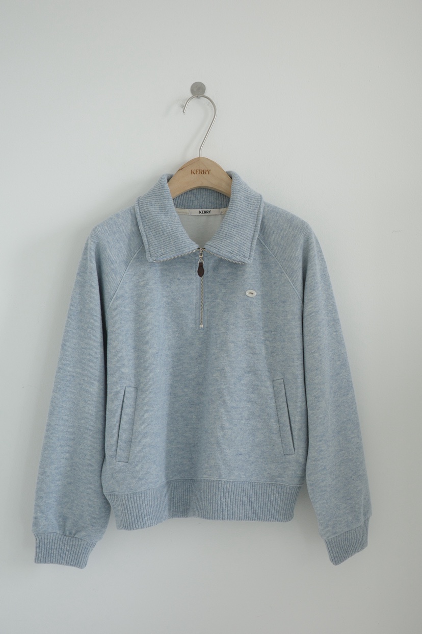 KERRY韓國代購女士新款職業時尚推薦人氣26春季衛衣拉鏈高領KERRY衛衣圖色1