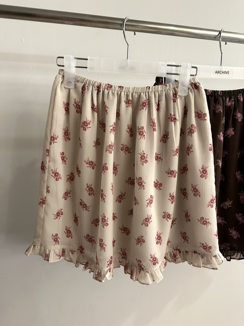 ARCHIVE-P韓國直郵女士新品休閑熱賣時尚推薦人氣短裙雪紡ARCHIVE-P短裙