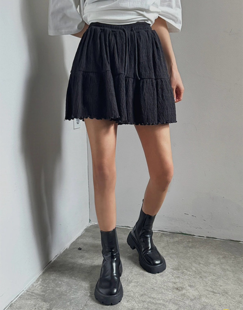 EOMPIT韓國代購女裝新款熱賣推薦職業休閑時尚26春季短裙EOMPIT短裙