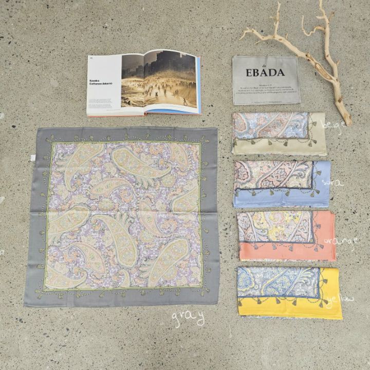 EBADA韓國代購女士新款職業26春季推薦熱賣休閑人氣圍巾披肩EBADA圍巾/披肩