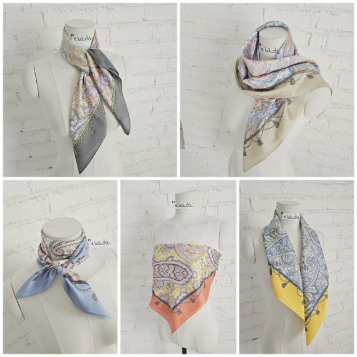 EBADA韓國代購女士新款職業26春季推薦熱賣休閑人氣圍巾披肩EBADA圍巾/披肩