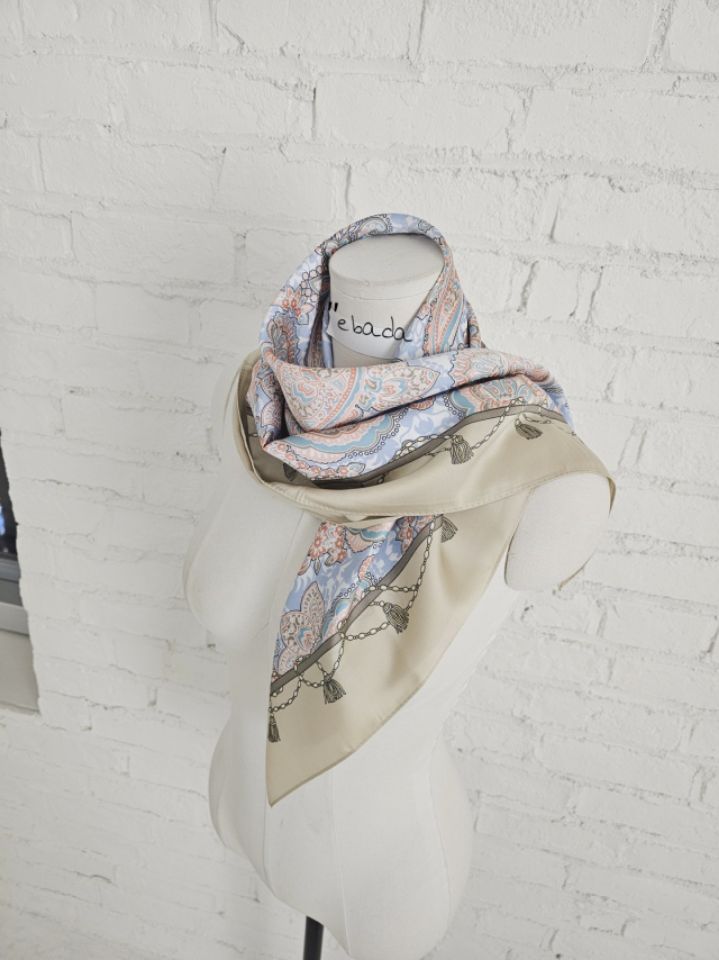 EBADA韓國代購女士新款職業26春季推薦熱賣休閑人氣圍巾披肩EBADA圍巾/披肩