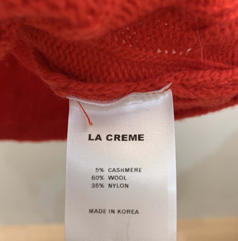 LA CREME東大門實拍女裝新款26春季熱賣人氣推薦休閑針織衫LA CREME針織衫