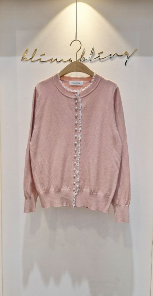 RICO/BLING BLING-S韓國直郵女裝新款推薦休閑針織衫蕾絲RICO/BLING BLING-S針織衫圖色3