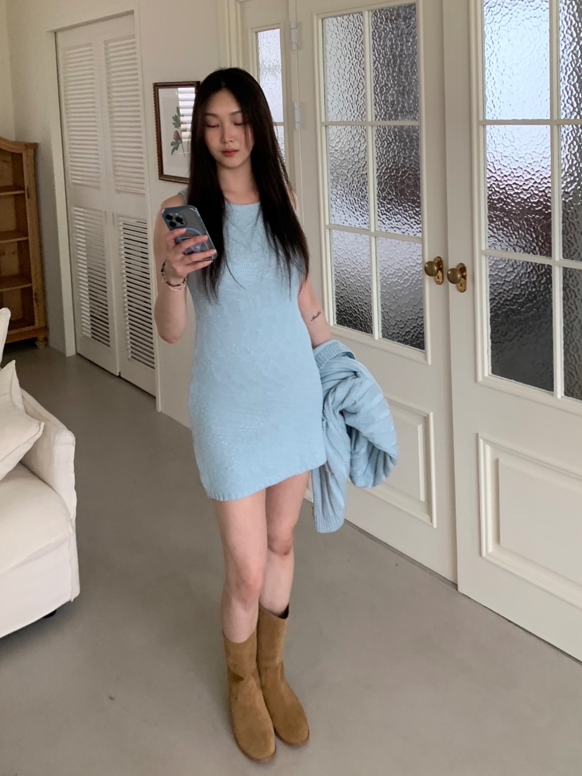 LIKEVAM東大門直郵女士新款推薦26春季休閑時尚人氣連衣裙LIKEVAM連衣裙圖色1