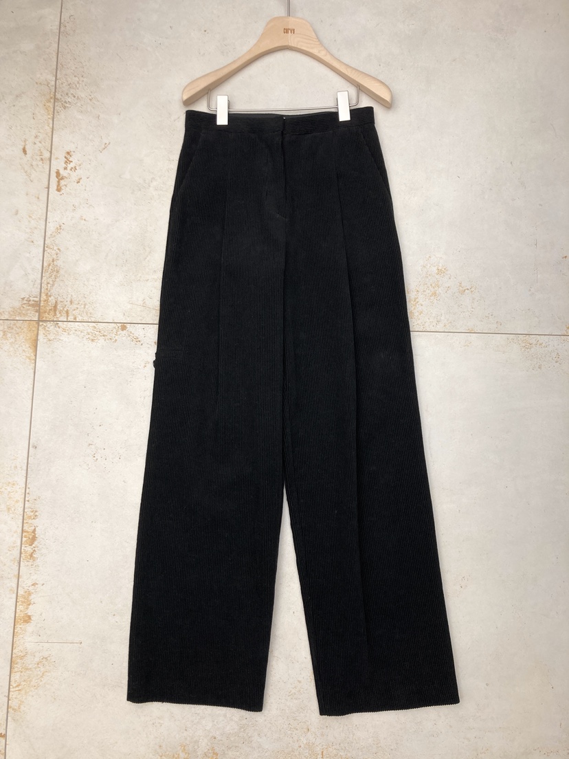 CURVY韓國直郵女士新款休閑26春季職業休閑褲燈芯絨闊腿褲CURVY休閑褲圖色2